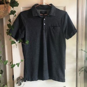Small Banana Republic Dark Gray Polo